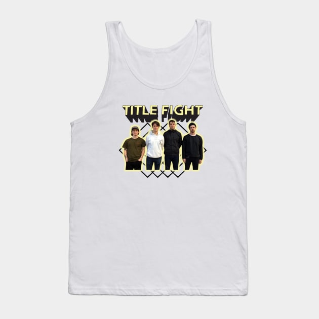 TITLE FIGHT Tank Top by In every mood